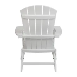 Flash Furniture Charlestown All-Weather Poly Resin Indoor/Outdoor Folding Adirondack Chair -Outdoor Garden Store GUEST 01aa50cb 603a 45e0 a188 5955317a99fe