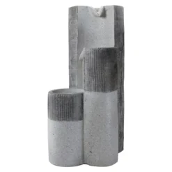 Northlight 24" Gray Speckled Modern Style 3-Tier Rainfall Outdoor Water Fountain -Outdoor Garden Store GUEST 01de5a81 3de1 4f0a b54e 72cec7fe4915