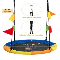 Costway 40'' Flying Saucer Tree Swing Indoor Outdoor Swing W/Hanging Straps Monkey 15 Costway 40'' Flying Saucer Tree Swing Indoor Outdoor Swing W/Hanging Straps Monkey -Outdoor Garden Store GUEST 02c76f59 9c27 45d3 8d22 470f5dcabc4e