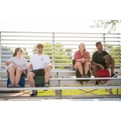 Stansport Folding Stadium Seat With Arms Red/Tan -Outdoor Garden Store GUEST 038ae39e c221 4ac5 b437 2f04db91ebc9