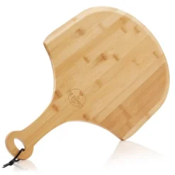 Pie Supply Bamboo Pizza Peel For Baking And Serving, Wood Paddle Cutting Board With Handle And Hanging Strap -Outdoor Garden Store GUEST 043e43b9 49d1 4a04 8d5a 5f5a43f24a0a