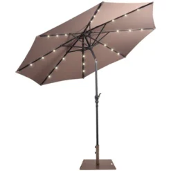 Costway 10ft Solar Lights Patio Umbrella Outdoor W/ 50 LBS Movable Umbrella Stand Red 27 Costway 10ft Solar Lights Patio Umbrella Outdoor W/ 50 LBS Movable Umbrella Stand Red -Outdoor Garden Store GUEST 05ed65fb 2af6 4d35 bf0f d444bbccdb7b