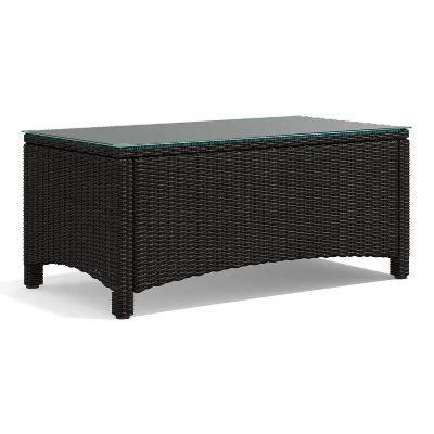 Glenwillow Home Alvory Outdoor Coffee Table 1 Glenwillow Home Alvory Outdoor Coffee Table