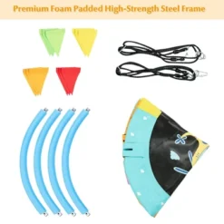 Costway 40'' Flying Saucer Tree Swing Indoor Outdoor Swing W/Hanging Strap Helicopter -Outdoor Garden Store GUEST 07db4773 f1f0 4c64 9db4 04d4b4fc3989