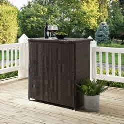 Crosley Palm Harbor Outdoor Wicker Bar -Outdoor Garden Store GUEST 08f2ca38 c7e6 4410 9097 7cc9843a4353