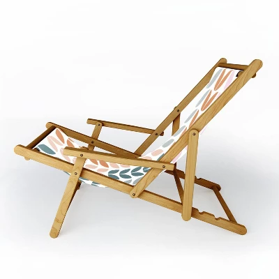 June Journal Autumn Leaves Sling Chair - Deny Designs 1 June Journal Autumn Leaves Sling Chair - Deny Designs