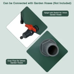 Costway 60 Gallon Portable Rain Barrel Collapsible Tank Water Collector Spigot Filter 14 Costway 60 Gallon Portable Rain Barrel Collapsible Tank Water Collector Spigot Filter -Outdoor Garden Store GUEST 0a286cbe 164f 45f3 b20e 3ebb97a7be55