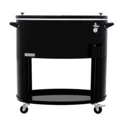 80qt Sporty Oval Rolling Patio Cooler - Permasteel -Outdoor Garden Store GUEST 0b6f9c05 ce11 4736 b4f8 ccf73f608309