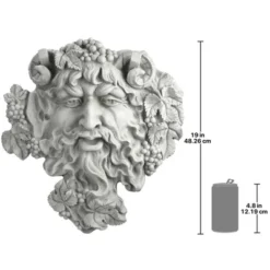 Design Toscano Bacchus, God Of Wine Greenman Wall Sculpture: Large -Outdoor Garden Store GUEST 0d25b893 892b 4854 982a ea79aab49211