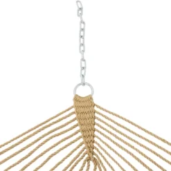 Sunnydaze Decor Sunnydaze Large Double Wide Two-Person Polyester Rope Hammock With Spreader Bars - 600 Lb Weight Capacity -Outdoor Garden Store GUEST 0ef250a2 5bf0 4db8 a1e8 4eb75ee46594