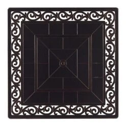 Oakland Living 5pc Deep Seating Swivel Aluminum Outdoor Patio Fire Pit Dining Set Copper -Outdoor Garden Store GUEST 0f291e28 3762 4065 b5aa 066ba048e743