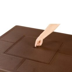 42" Square Aluminum 55000 BTUs Propane Refined Fire Table With 2 Covers - Oakland Living -Outdoor Garden Store GUEST 10e72eb9 64f0 4902 b3b5 020ad946a8e6