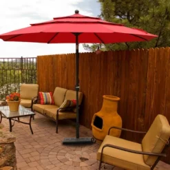 Aoodor Garden Market Umbrella - Outdoor Patio Umbrella Round -Outdoor Garden Store GUEST 1107d8a9 e2c0 4f4f b129 4eabb6330cac