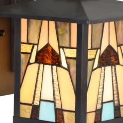 11.75" 1-Light Mona Mission Style Outdoor Wall Lantern Sconce Bronze - River Of Goods 17 11.75" 1-Light Mona Mission Style Outdoor Wall Lantern Sconce Bronze - River Of Goods -Outdoor Garden Store GUEST 1192e858 469d 4f38 901a 929a3d336273