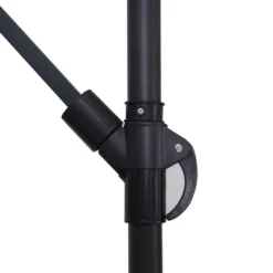 10' X 10' Cantilever Patio Hanging Umbrella With Crank And Cross Base Red - Wellfor -Outdoor Garden Store GUEST 11e4799a 72f9 41c5 ac92 082202e8b260