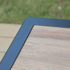 Patio Set With Steel Table With 1.57" Umbrella Hole & Steel Swivel Sling Arm Chairs - Captiva Designs -Outdoor Garden Store GUEST 1301773c 1568 4d59 a6ec 5d5c2d05ebb1