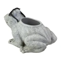 Roman 9.75" Frog Spring Outdoor Patio Garden Planter - Gray -Outdoor Garden Store GUEST 13d6158b f745 4130 9131 751274227228