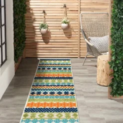 World Rug Gallery Troyes Contemporary Bohemian Indoor/Outdoor Area Rug -Outdoor Garden Store GUEST 14fe64f2 c26d 47c7 9971 9d02628b3a53