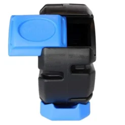 FCMP Outdoor RC2000WB-BLU 19-Gal Plastic Single Chamber Half Size Rolling Composter Outdoor Rotating Garden Compost Bin, Black/Blue (2 Pack) -Outdoor Garden Store GUEST 1584ea60 5c51 4bcd 963a bc78080286b7