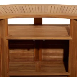 Patio Bar Table Teak - Olivia & May -Outdoor Garden Store GUEST 1667a6b4 c384 4bdc ad69 d0cd1866ded7