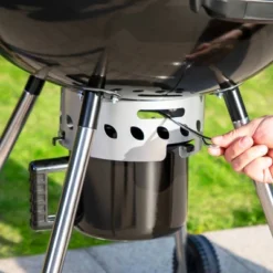 Captiva Designs E02GR013 22" Kettle Charcoal Grill With Pizza Ring And Pizza Stone - Black -Outdoor Garden Store GUEST 17bd5d38 383e 4899 90bd 9af0387b2bd7