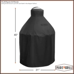 Pure Grill 22-Inch Ceramic Grill Cover For All Large Kamado Charcoal BBQ Grill Brands, Universal Fit Cover - 31" Dia X 40" H 10 Pure Grill 22-Inch Ceramic Grill Cover For All Large Kamado Charcoal BBQ Grill Brands, Universal Fit Cover - 31" Dia X 40" H -Outdoor Garden Store GUEST 1a75779e 0e2c 4eec a121 f992b0ea8b20