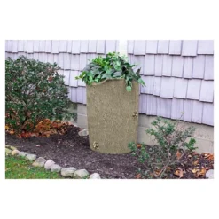 Impressions Bark 50 Gallon Rain Saver - Sandstone - Good Ideas -Outdoor Garden Store GUEST 1b7c7447 d1c4 49e8 beb5 99e51e5e7376