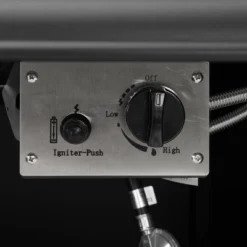 Bradenton 3pc Wicker Loveseat Set With Fire Table - Gray - Crosley -Outdoor Garden Store GUEST 1bb78751 25f3 44a7 9d4d 73991c730bf9