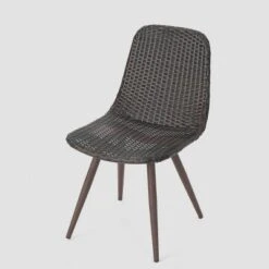 Jude Caleb 5pc Wicker Dining Set - Brown - Christopher Knight Home -Outdoor Garden Store GUEST 1bfbb620 2812 428c bb6e 1224f7ba3506