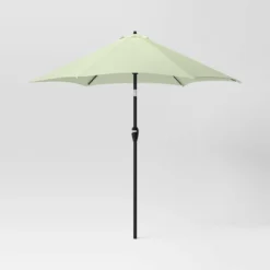 9'x9' Market Patio Umbrella - Black Pole - Threshold™ -Outdoor Garden Store GUEST 1e118571 0d36 4d3c 9db7 5fafc02427c9