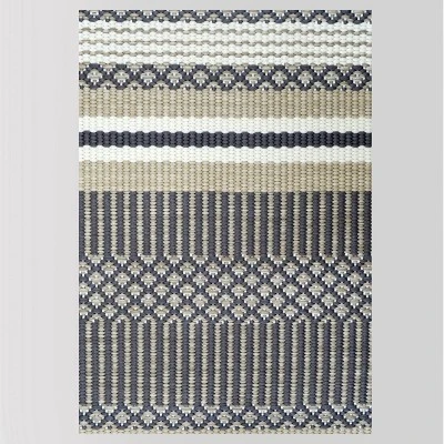 Global Stripe Outdoor Rug - Threshold 2 Global Stripe Outdoor Rug - Threshold - Image 2