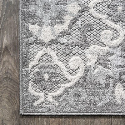 Gordes Paisley High-Low Indoor/Outdoor Area Rug - JONATHAN Y 8 Gordes Paisley High-Low Indoor/Outdoor Area Rug - JONATHAN Y - Image 8
