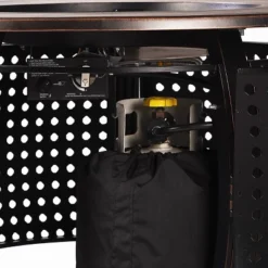 5pc Outdoor Fire Table Set With Weave 44" Round Fire Table, 4 Deep Seating Swivel Rocking Chairs & Table Fabric Covers - Oakland Living 22 5pc Outdoor Fire Table Set With Weave 44" Round Fire Table, 4 Deep Seating Swivel Rocking Chairs & Table Fabric Covers - Oakland Living -Outdoor Garden Store GUEST 20cb157b 70d0 48f6 a83d 6557a0159545