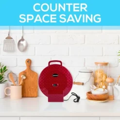 Courant 12 Inch Red Electronic Pizza Maker, Griddle And Oven With Food Board Included -Outdoor Garden Store GUEST 238704c5 fdc4 4b2f ba60 342f8d3b6213