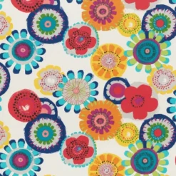 2pc Crosby Floral Outdoor Rounded Corners Chair Cushions - Pillow Perfect -Outdoor Garden Store GUEST 241e18f3 1ee3 4ef3 a833 1a2a051ca870