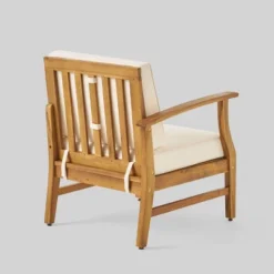 Driscoll 7pc Acacia Wood Chat Set With Fire Pit - Teak/Cream/Brown - Christopher Knight Home 8 Driscoll 7pc Acacia Wood Chat Set With Fire Pit - Teak/Cream/Brown - Christopher Knight Home -Outdoor Garden Store GUEST 25bed994 ae7d 4a78 bbb2 8e9e5b980c00