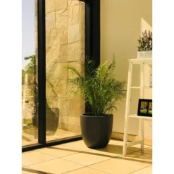 Rosemead Home & Garden, Inc. 17" Concrete/Fiberglass Modern Indoor/Outdoor Planter Charcoal Gray 16 Rosemead Home & Garden, Inc. 17" Concrete/Fiberglass Modern Indoor/Outdoor Planter Charcoal Gray -Outdoor Garden Store GUEST 2735eae4 4eed 4365 8731 f3687f207e69