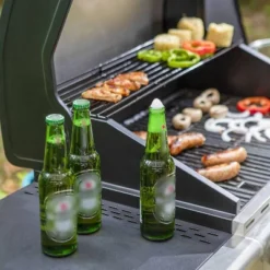 Captiva Designs E02GR001 Stainless Steel 4-Burner Propane Gas Grill With Side Burner And Side Tables -Outdoor Garden Store GUEST 27414fa4 a1f4 4479 b1f1 bbfd529ce082