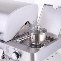 4-Burner Propane Stainless Steel Gas Grill With ClearView Lid Model 41847NG - Monument Grills -Outdoor Garden Store GUEST 28c131e2 d209 483c ae00 dd48d848ac16