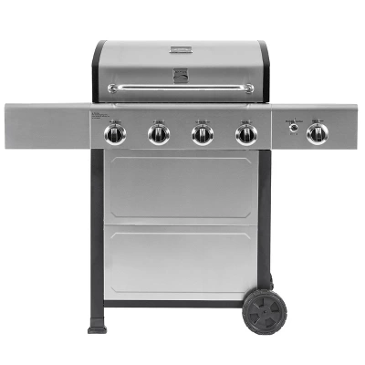 Kenmore 4-Burner Open Cart Grill With Side Burner 14 Kenmore 4-Burner Open Cart Grill With Side Burner - Image 14