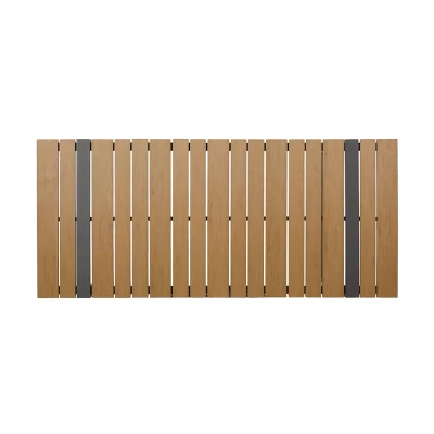 Quay 6pc Outdoor Aluminum Dining Set - Natural/Gray/Dark Gray - Christopher Knight Home 7 Quay 6pc Outdoor Aluminum Dining Set - Natural/Gray/Dark Gray - Christopher Knight Home - Image 7