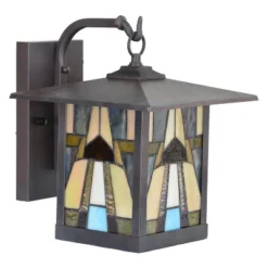 11.75" 1-Light Mona Mission Style Outdoor Wall Lantern Sconce Bronze - River Of Goods 16 11.75" 1-Light Mona Mission Style Outdoor Wall Lantern Sconce Bronze - River Of Goods -Outdoor Garden Store GUEST 2a9575f1 cd03 4e0e 8042 7a158471176d