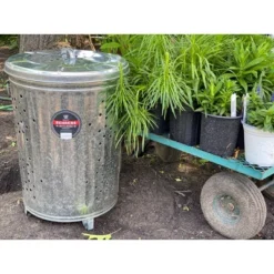Behrens 20gal Galvanized Steel Composter Can With Lid -Outdoor Garden Store GUEST 2af7bae7 3673 4e9b 8383 4c8d79c8ad71