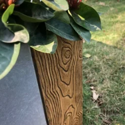 Set Of 2 Rectangular Concrete/Fiberglass Elegant Indoor/Outdoor Planters Timber Ridge - Rosemead Home & Garden, Inc. -Outdoor Garden Store GUEST 2c3235dd 6a54 42bd 9d07 165efde80283