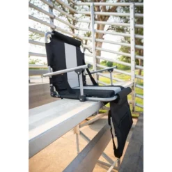 Stansport Folding Stadium Seat With Arms Black/Ten -Outdoor Garden Store GUEST 2c9124ff 5c8e 4ffb a43c a3cddec4a4bc