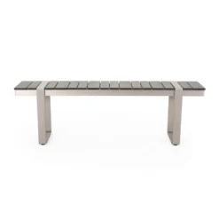 Quay 6pc Outdoor Aluminum Dining Set - Gray/Dark Gray/Silver - Christopher Knight Home 7 Quay 6pc Outdoor Aluminum Dining Set - Gray/Dark Gray/Silver - Christopher Knight Home -Outdoor Garden Store GUEST 2e9ac84c 2e8b 4c71 806d 702fc517befc