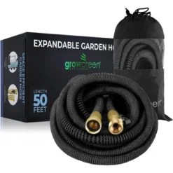 Growgreen Garden Hose With Storage Sack, Expandable Garden Hose, Flexible And Lightweight, Durable Double Latex Core, Solid Brass Connectors -Outdoor Garden Store GUEST 2f0e98a5 3ede 444d 9ba8 f2754eb612b4