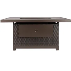 Kinger Home Novi 5-Piece Rattan Wicker Propane Fire Pit Set With An Aluminum Frame 17 Kinger Home Novi 5-Piece Rattan Wicker Propane Fire Pit Set With An Aluminum Frame -Outdoor Garden Store GUEST 2f26c8c7 b0f6 4d96 bc73 4e9a7006d254