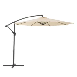 9.5' UV Resistant Offset Tilting Cantilever Patio Umbrella - CorLiving -Outdoor Garden Store GUEST 2f76d811 1343 4ca4 871c 3f36b5619c89