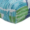 Outdoor/Indoor Loveseat Cushion Hixon Caribe Blue - Pillow Perfect